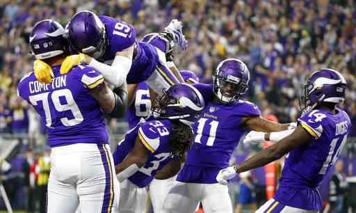 Minnesota Vikings remporte quatre victoires consécutives sur les Redskins